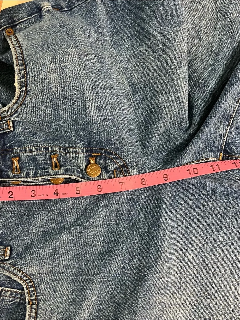J. Crew Medium Blue High-Rise Wide Leg Button-Fly Jeans